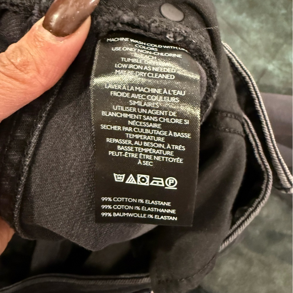 🔥NWT PILCRO by Anthropologie Black Denim Jeans Sz 31🔥 - Picture 3 of 10
